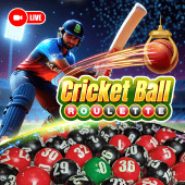 Cricket Ball Roulette game tile artwork